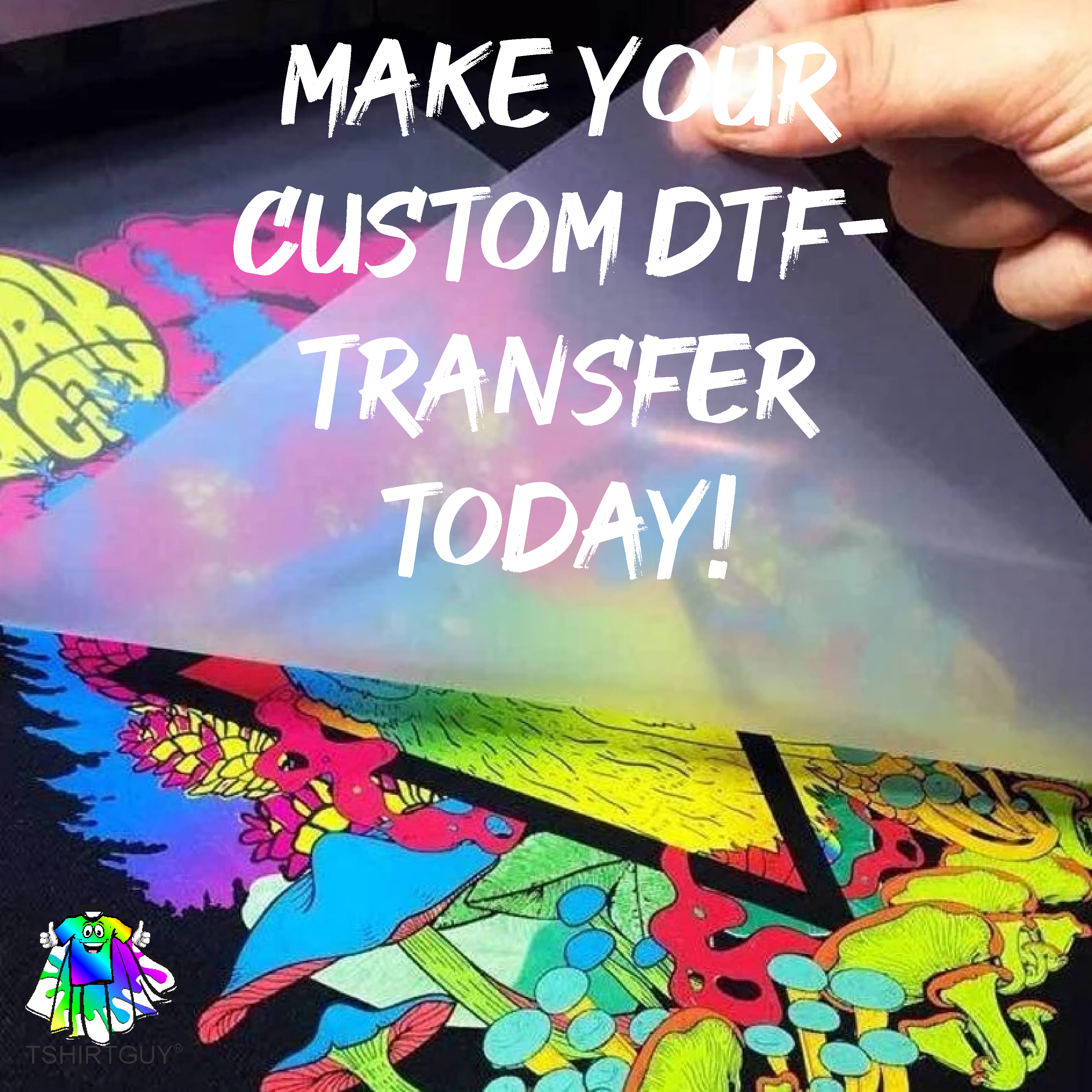 DTF- Digital Print Films – My T-shirt Guy